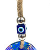 Hand Painted Glass Evil Eye 3"x9" 1 Count Assorted