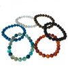 Natural Mineral and Crystal Bracelets 1 Count Assorted