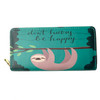 Don't Hurry Sloth Wallet 1 Count Assorted Don't Hurry Sloth Wallet 1 Count Assorted