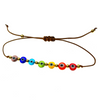Chakra Healing Bracelet on Retail Card