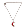 Gem Moon Pendant 1 Count Assorted Gem Moon Pendant 1 Count Assorted