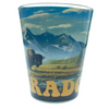 Colorado Buffalo Bison Shot Glass 1.8oz
