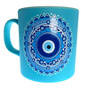 Evil Blue Calendar Light Blue Evil Eye Mug 1.5 Cup Evil Blue Calendar Light Blue Evil Eye Mug 1.5 Cup