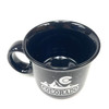 Colorado Snowy Mountain Black Mug 14oz