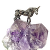 Pewter Unicorn Stallion on Amethyst 1 Count Assorted Pewter Unicorn Stallion on Amethyst 1 Count Assorted