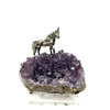Pewter Unicorn Stallion on Amethyst 1 Count Assorted Pewter Unicorn Stallion on Amethyst 1 Count Assorted