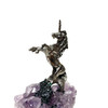 Pewter Unicorn on Amethyst 1 Count Assorted