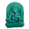Ganesha Removes Obsacles Turquoise Powder Figurine 1.5"-1.75" Ganesha Removes Obsacles Turquoise Powder Figurine 1.5"-1.75"