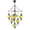 7 Bulb B3 Chandelier with Laser Cut Harness Assorted Colors 7 Bulb B3 Chandelier with Laser Cut Harness Assorted Colors