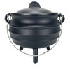 Cast Iron Ribbed Cauldron