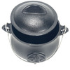Cast Iron Cauldron with Medium Sized Pentacle