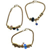 Gold Charmed Bracelets 1 Count Assorted