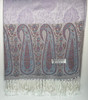 Silky Lavender Paisley Pashmina Scarf (Copy)