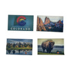 Multi Layered Wooden Colorado Magnet 1 Count Assorted