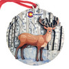 Colorado Snowy Elk Ornament 1 Count