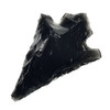 Small Obsidian Arrowhead 1 Count Assorted