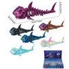 3D Printed Skeleton Shark 1 Count Assorted Color