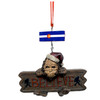 I Believe Bigfoot Ornament with Colorado Sign 1 Count