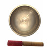 Large Brass Plain Platter Pattern 5.5" Singing Bowl 1 Count