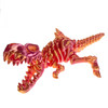 3D Printed 12.5" Skeleton T Rex Figure 1 Count Assorted Colors