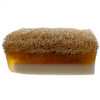Bosnali Exfoliating Loofah Soap – Handmade Goat Milk Bath Bar for Face & Body, Moisturizing & Invigorating Cleanse (Honey Milk)