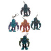 3D Printed Key Chain 2.5" Bigfoot 1 Count Assorted Colors 3D Printed Key Chain 2.5" Bigfoot 1 Count Assorted Colors