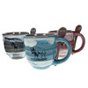 Colorado Buffalo Mug w/ Spoon (Assorted Colors)