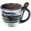Colorado Buffalo Mug w/ Spoon (Assorted Colors)