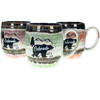 Colorado Black Bear Glazed Ceramic Coffee Mug (Assorted Colors)