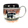 Colorado Black Bear Glazed Ceramic Coffee Mug (Assorted Colors)