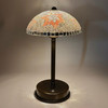 Mosaic Mushroom Desk Lamp Battery 1 Count Assorted