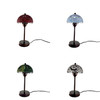 Mosaic Mushroom Desk Lamp 1 Count Assorted