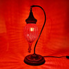 Hanging Crackle Glass Table Lamp 1 count assorted
