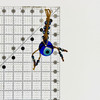 1.57" Turkish Evil Eye Jute Wall Hanging
