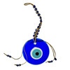 4.33" Turkish Evil Eye Jute Wall Hanging