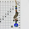 11" Silver Owl Evil Eye Wall Hanging with Colorful Wooden Beads & Blue Glass Nazar Charm