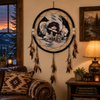 Sacred White Buffalo, 24" Dream Catcher