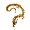 Gold Alloy 16" Posable Chinese Dragon 1 Count