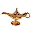 5" Small Brass and Enamel Aladdin Genie Lamp 1 Count Assorted Color