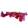 60 cm Articulated Flying Serpent – Large Flexible 3D-Printed Fantasy Display & Fidget