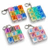 9-Key Light-Up Mini Keyboard Fidget Keychain