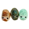 Carved Gemstone Ghost Figurine 1 count assorted