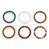 6-Piece Assorted Beaded Stretch Bracelet Set 1 count assorted