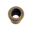 Threaded Coupling Connector for Turkish Mosaic Lamp Hardware – Approx. 9 mm Thread Diameter – Antique Brass