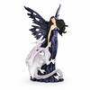 Blue Fairy with White Dragon 12" Figure