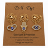 Heart & Hamsa Evil Eye Necklace Collection – Assorted Styles