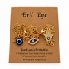 Luxury Beaded Evil Eye Necklace Collection – Handcrafted Eye & Hamsa Charms, Assorted Styles