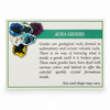 Luxury Aura Geode Half – Colorful Natural Crystal Slice, Assorted Colors