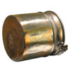 Nickel Plated Copper Cauldron - Inside