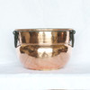 Copper Cauldron Iron Handles - Side